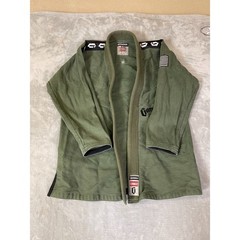 Gameness A3 Professional Fightwear Brazilian Jiu-Jitsu Mens Olive Green 2015