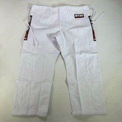 OTM Jiu-Jitsu Built To Fight Gi Pants Unisex A4 White Logo Pockets Drawstring