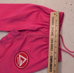 GRACIE BARRA Jiu Jitsu Gi Girls PINK Equipe GB Edition Lite Ripstop Kimono Y2 4t