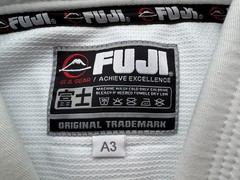 FUJI Kimono Jiu Jitsu Gi Double Weave Jacket & Pants Adult Size A3 – White