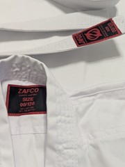 Zafko Katate Shirt Top Jacket With Belt Youth Size 00/120