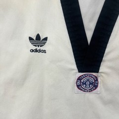 Adidas Taekwondo Gi Adult 5 White Popover Top Vintage Martial Arts Jiu Jitsu