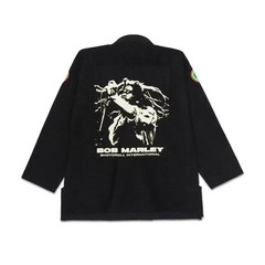 Shoyoroll Bob Marley x Black V1 BJJ Gi Uniform JiuJitsu Grappling Kimono 450GSM