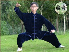 Women Men Martial Arts Uniform Yoga Tai Chi Sets Tang Kung Fu Suit Outfit Thick