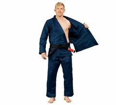 Fuji Sports All Around Mens Brazilian Jiu Jitsu Gi Jiu-Jitsu BJJ Dark Navy Blue