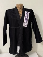 Breakpoint BJJ Gi Black Size A0 Mentality Patch Brazilian Jiu Jitsu Uniform