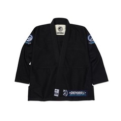 Shoyoroll BJJ Gi Batch Safire Competitor Black 450 Jiu Jitsu Uniform *With Bag*