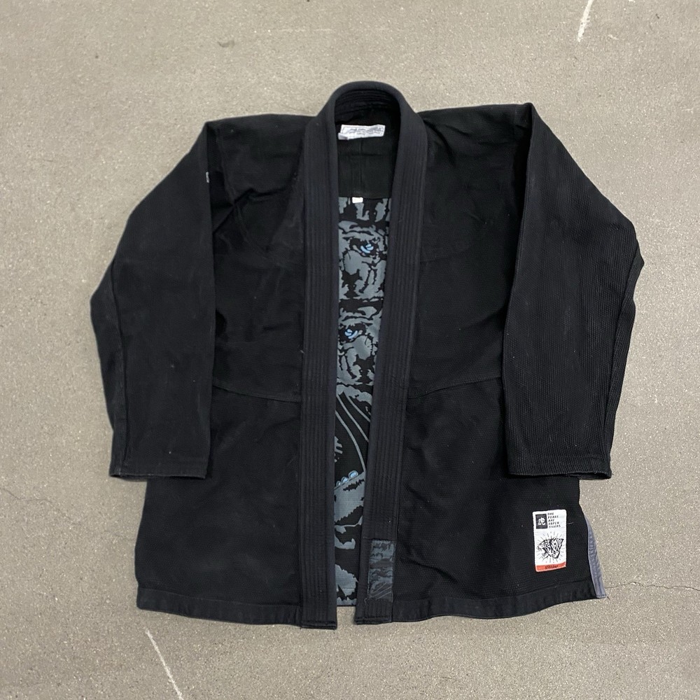 93 Brand Dark Tiger BJJ Gi Black A2 Artist Collab 93Brand x Kimak