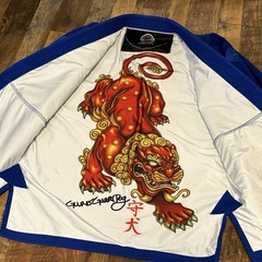 Giornogi Brazilian Competition Signature GI Guard Dog Blue Heavyweight GRAPHICS