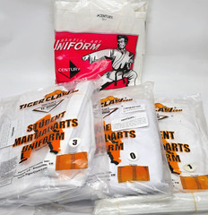 Large Kids Unisex Martial Arts Uniform & Pads Shoes Belts New & Used LOOK!