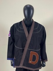 Shoyoroll Drake Inspired Black BJJ Gi Brazilian Jiu Jitsu Kimono Lightweight