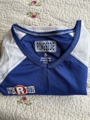 Ringside Boxing Uniform Set Blue/White Size S