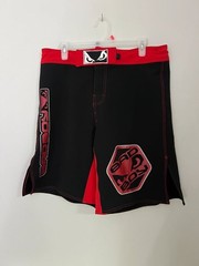 Bad Boy Legacy Fight Short Men’s Black/Red MMA Shorts