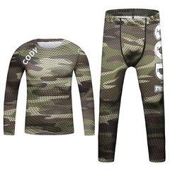 USA SHIP Kids Brazilian Jiu Jitsu BJJ MMA Rashguard Shorts Spats Uniform Camo