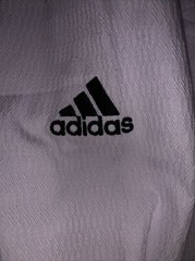 Adidas Taekwondo White Martial Art World Champion Uniform Shirt 160cm (2)