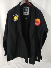 Kingz Kimonos The One BJJ Gi Jacket Top Only Black Sz A3H Sol Academy