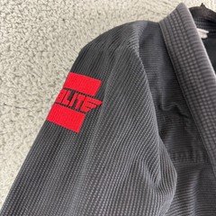 Elite Sports BJJ Gi Jacket Youth Kid Size C3 4’9″ – 5’0″ 95-110 lb Pull On Black