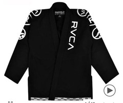 BJJ Gi Shoyoroll RVCA X Roots Batch VA – Black 3W