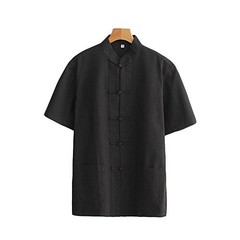 Tai Chi Clothing Wing Chun Kung Fu Clothes Short Sleeves Tang Shirt
