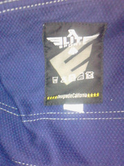 Elite Sports Gi Martial Arts jacket size A2 Navy Blue