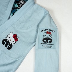 Hello Kitty X Moya Brand Gi Size A1L- Limited Release- Shoyoroll _ Pastel Blue