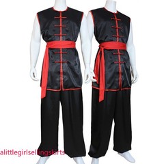 Sleeveless Martial Arts Uniform Kung Fu Tai Chi Suit Taichi Wushu Nanquan Suit