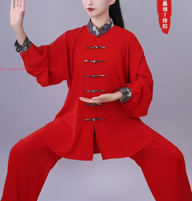 Unisex Tai Chi Suit Morning Exercise Uniform Cotton Kung Fu martial arts Suits