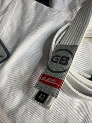 Gracie Barra GB1 Edition Kimono White Set Top, Pants & Belt Size A1 Jiu-Jitsu