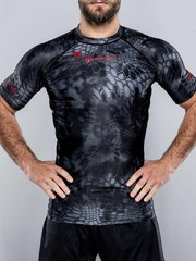 Fuji Kryptek Collab MMA BJJ Jiu Jitsu ShortSleeve Short SS Rashguard – Typhoon