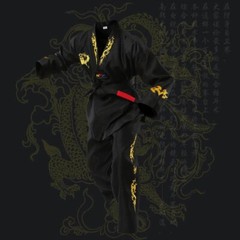Black Taekwondo Uniform Dobok Adult Kids Female Taekwondo Dobok Cotton Suits