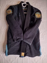 Hypnotik Vortex Jui Jitsu Jacket Black Youth Size M2 – No Belt