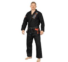 Fuji Lightweight Valiant Strength Edition Mens Brazilian Gi Jiu-Jitsu BJJ Black