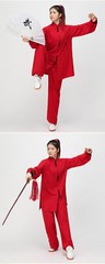 Tai Chi Clothes Wushu Clothing Kung Fu Dress Martial Art Uniform Spring Summer