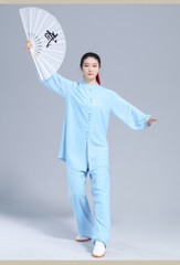 Summer Tai Chi Clothes Wushu Clothing Kung Fu Dress Martial Art Uniform Flowy
