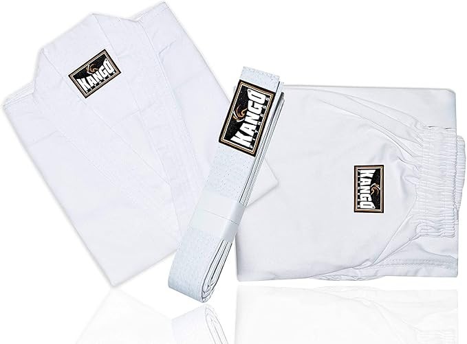 Karate Uniform 8oz for Kids & Adults Gi Martial Arts Size 3/160CM 5’1″–5′ 4″