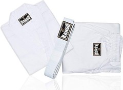 Karate Uniform 8oz for Kids & Adults Gi Martial Arts Size 3/160CM 5’1″–5′ 4″