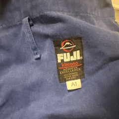 Fuji Kimono Brazilian Jiu-Jitsu BJJ Gi Blue Jacket & Pants Adult Unisex Size A1