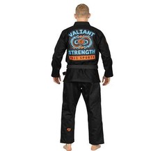 Fuji Lightweight Valiant Strength Edition Mens Brazilian Gi Jiu-Jitsu BJJ Black