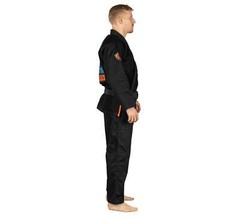 Fuji Lightweight Valiant Strength Edition Mens Brazilian Gi Jiu-Jitsu BJJ Black