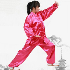 Martial Unisex Arts Uniform Kung Fu Suit Costume Tai Chi Performance Clothes New