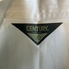 Century Student Uniform Kids Size 00 4-6 White Belt Karate Martial Arts 6 Oz