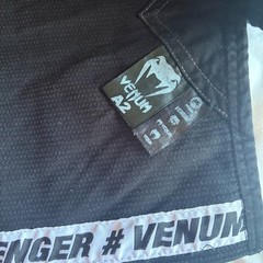 GUC Black Venum BJJ Gi Challenger Ji Jitsu Uniform & Bag (Size A2)
