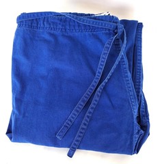 Bushido Martial Arts Supply Jiu Jitsu Kimono Gi Blue Heavyweight 4/180