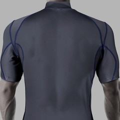 Mooto MMA Men Sports Short Sleeve Rash Guard Boxing Judo Jit Jitsu Gym Fitness