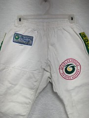 Gracie Jiu Jitsu Pants Youth M00 White