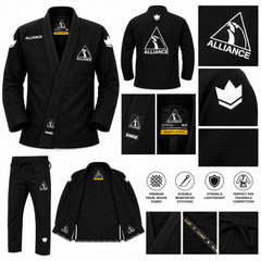 Alliance Pro Training BJJ Gi | Jiu-Jitsu Kimono 380 GSM Top Quality Gi