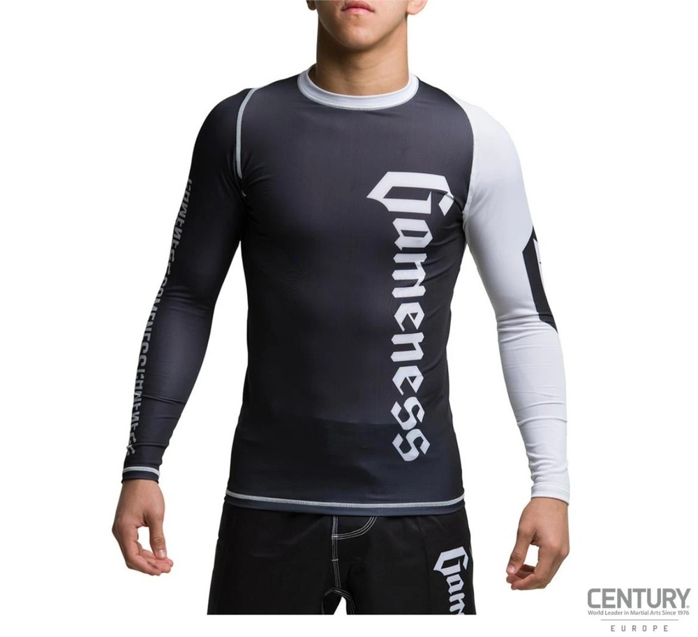 Gameness Pro Rank Rash Guard Shirt Mens Medium M Long Sleeve Jiu Jitsu MMA Top