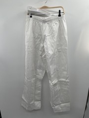 Century Karate Student Uniform Gi Adult XL 6 White Open Front Drawstring Waist