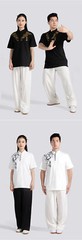 martial arts T-shirt short-sleeved clothing Kung Fu shirt Classic Uniform Kung