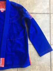 Want Vs Need BASIC Jiu Jitsu Gi Kimono Adults Size A0 S Small Blue